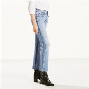 Levi 501 Cropped Straight Jeans